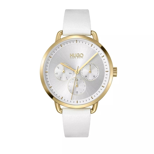 Hugo Mellow Watch White Gold Multifunktionsuhr