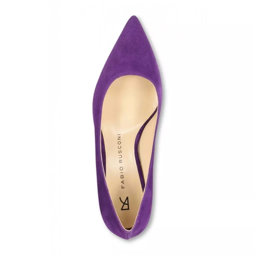 Fabio Rusconi Escarpin Pumps Milly-Oscar aus Veloursleder Lila (Image 4)