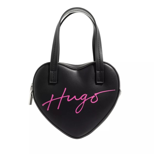Hugo Love Heart Bag-L 10247931 01 Black Liten väska
