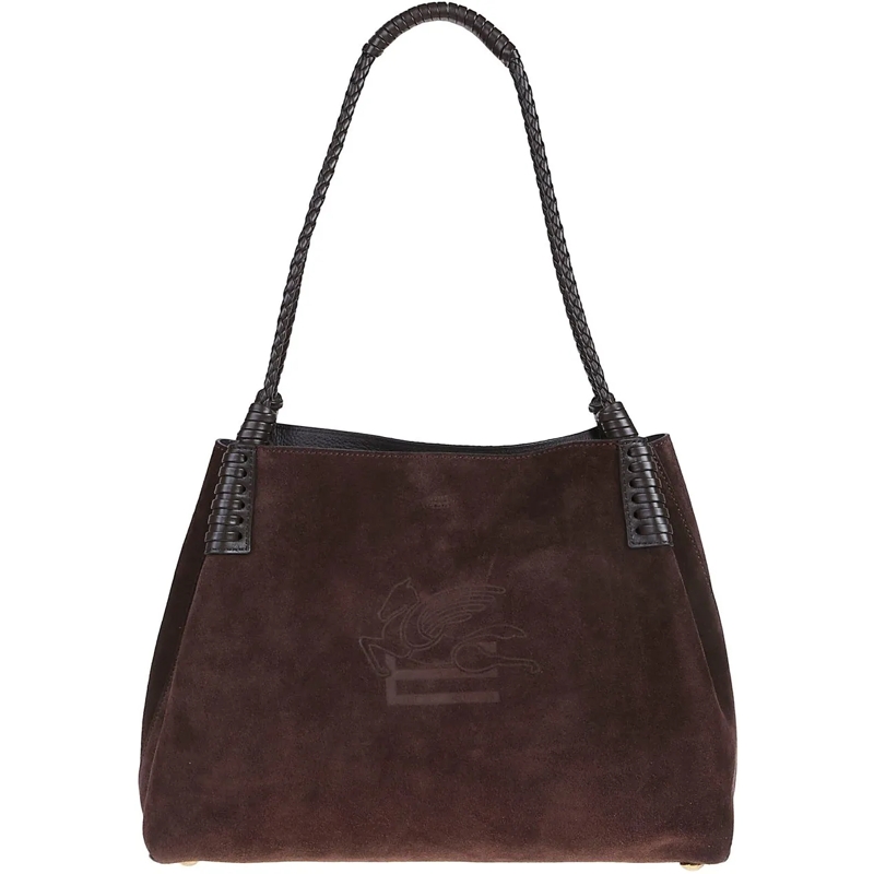 Etro Tote Small Libra Shopping Bag Brown braun