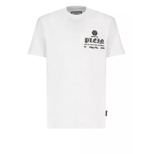 Philipp Plein Round Neck Ss T-Shirt White 