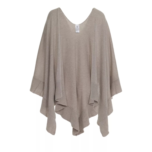 FRAAS Ruana Wool Taupe Cape
