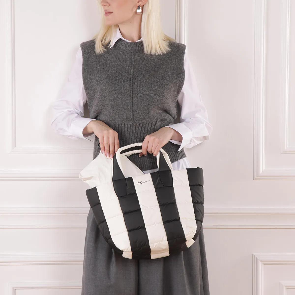 Vee Collective Shoppers & Totes Porter Tote Small in wit