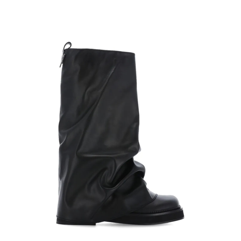 The Attico Bottes Robin Boots Black