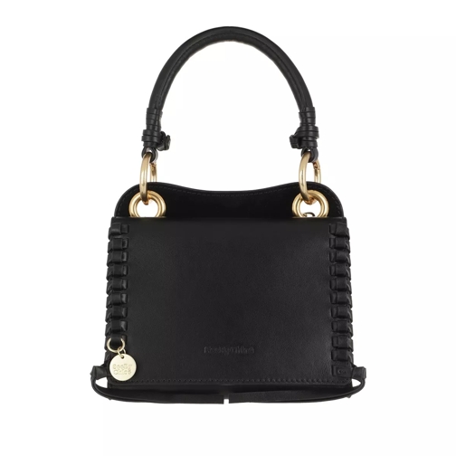 See By Chloé Crossbody Cowhide Leather Suede Black Borsetta a tracolla