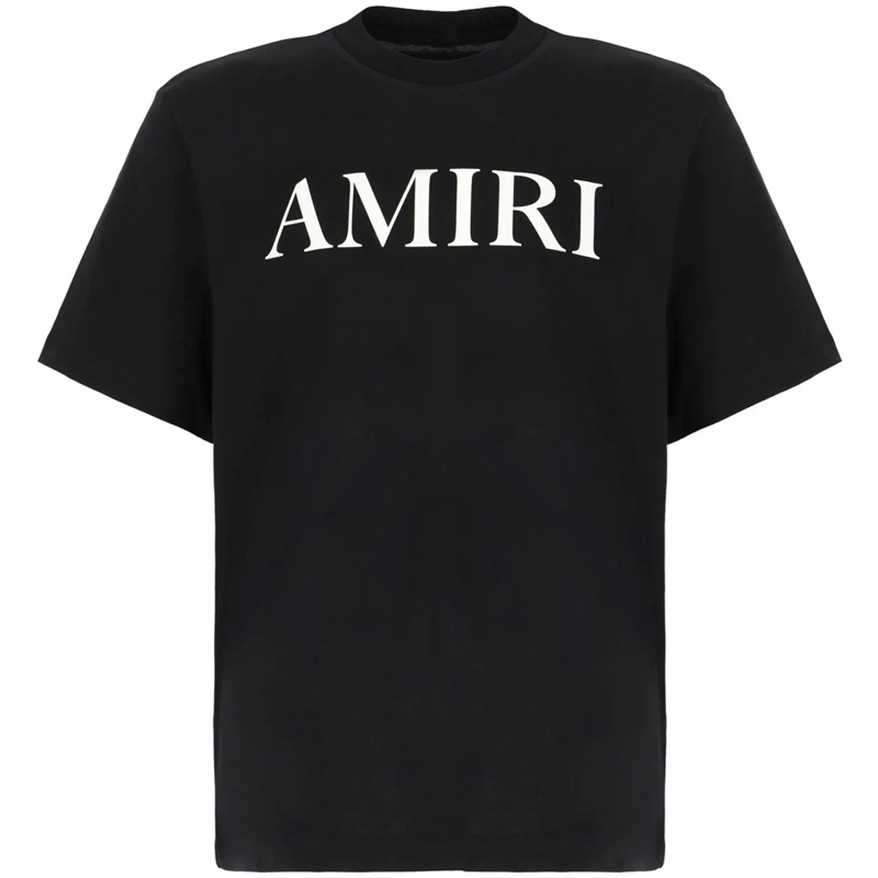 Amiri T-shirt Amiri Black cotton t-shirt schwarz