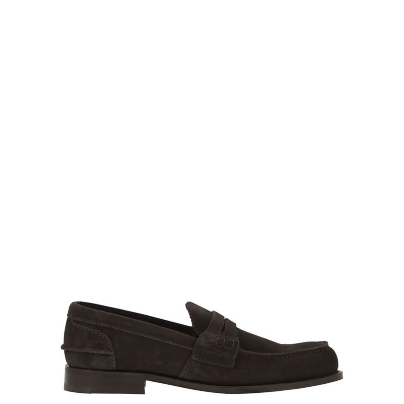Church's Mocassin Pembrey - Suede Moccasin Brown
