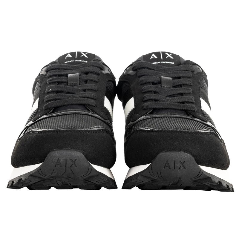 Armani Exchange Low-Top-Sneaker SNEAKER DROP MICROSUEDE 1er Pack schwarz(Image 4)