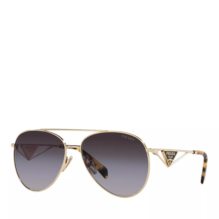 Prada cheap gold sunglasses