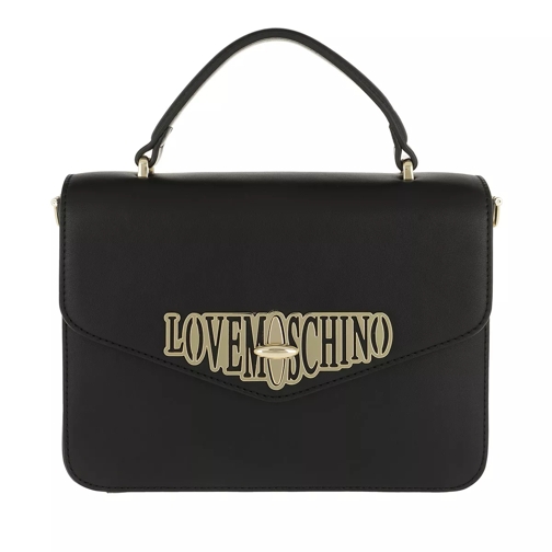 Love Moschino Flap Crossbody Bag Nero Satchel
