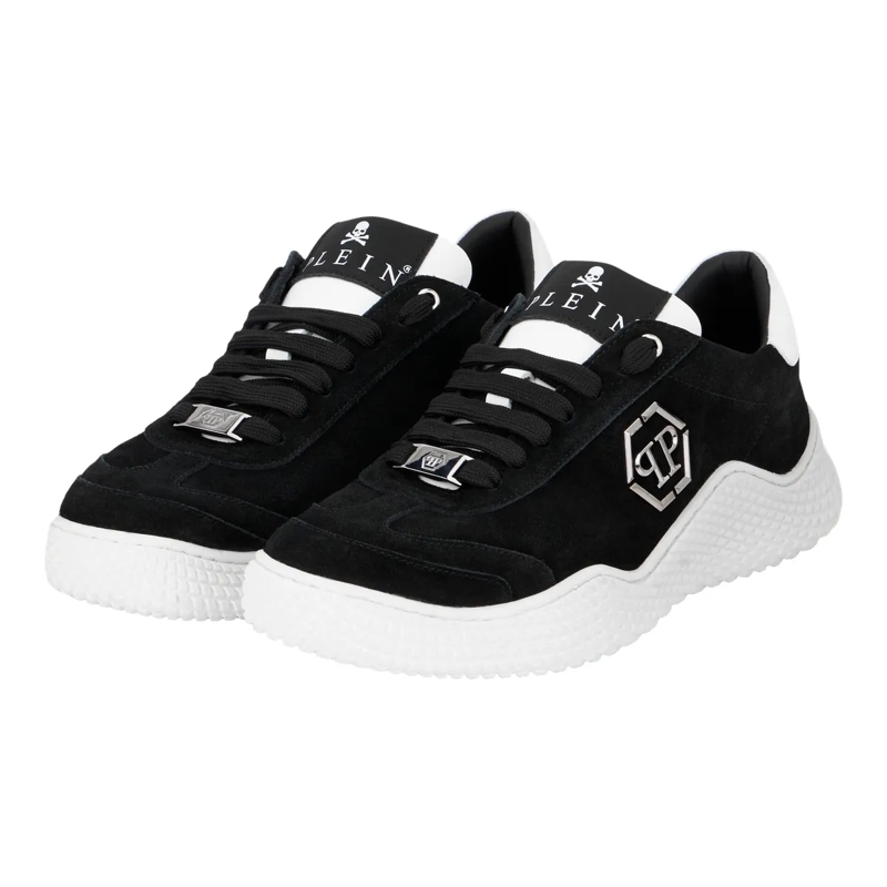 Philipp Plein Low-Top-Sneaker Läufer Hexagon schwarz