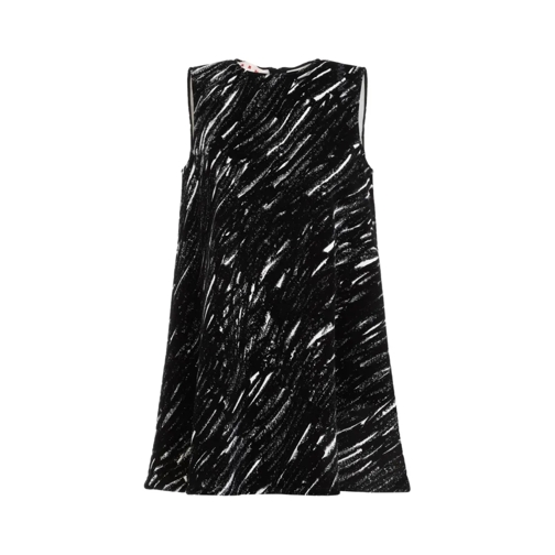 Marni Mini-Kleider Cotton Mini Dress Black