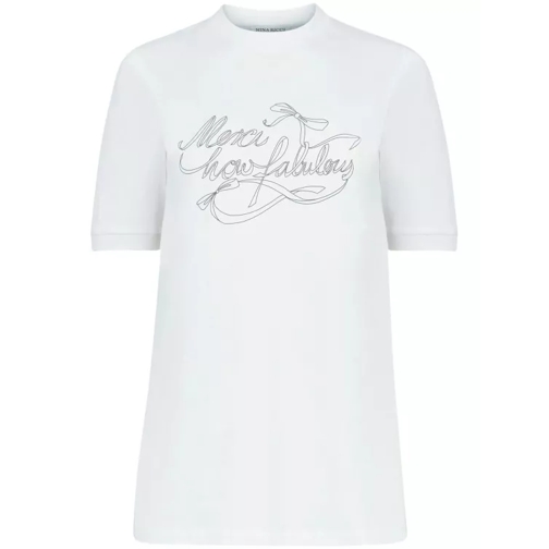 Nina Ricci White How Fabulous T-Shirt White 