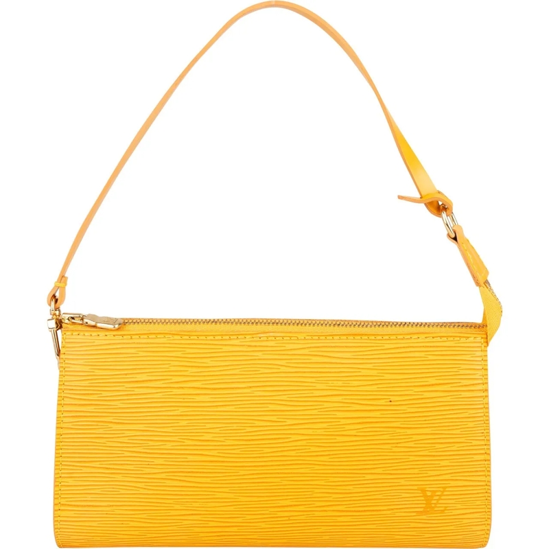 Louis Vuitton Tote Louis Vuitton Yellow Epi Leather Pochette Accessoi gelb