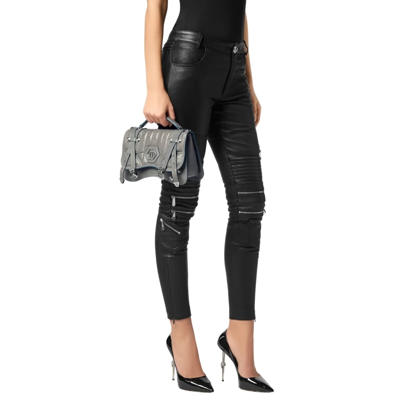 Philipp Plein Crossbody Bag Henkel Tasche Hexagon hell-blau(Image 3)