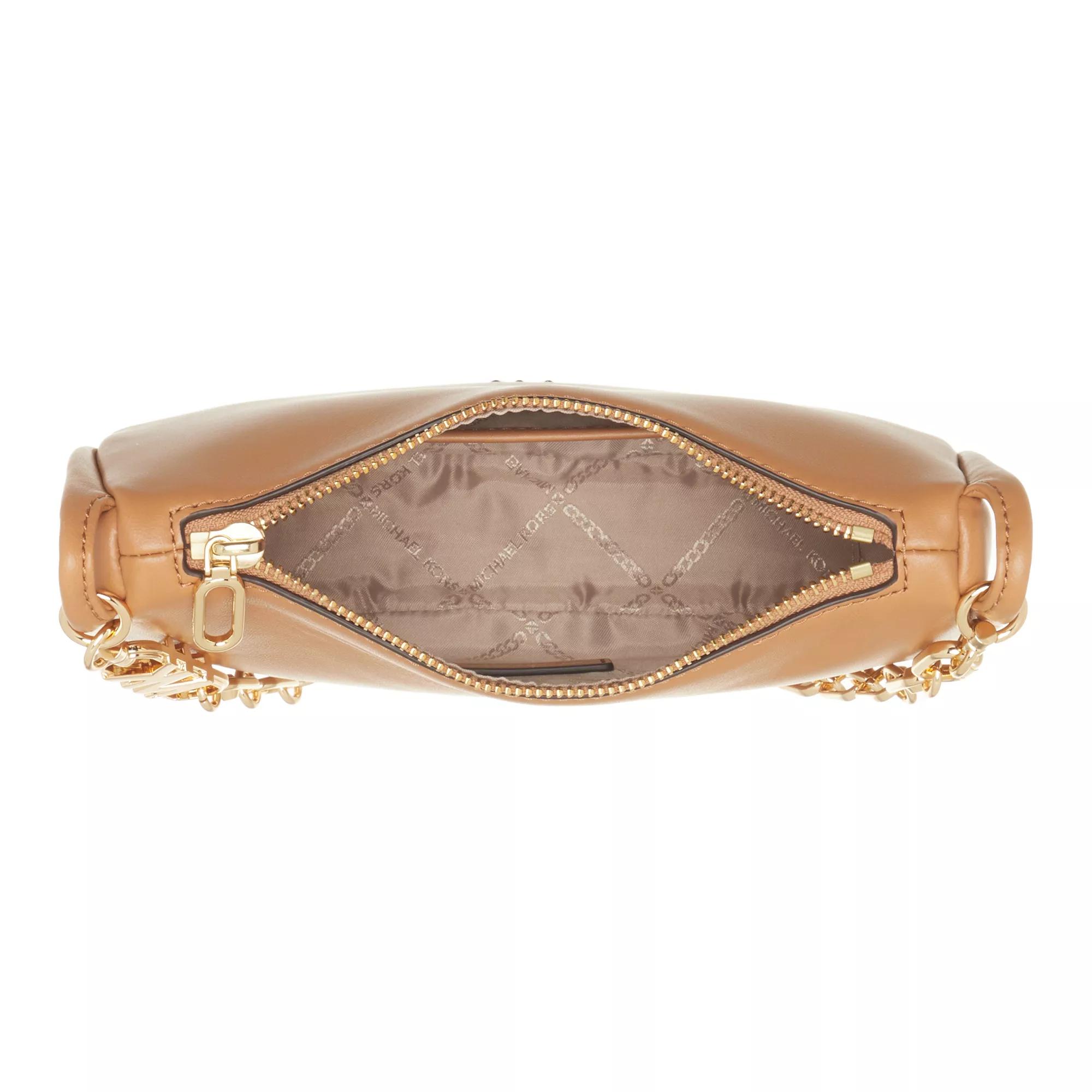 Michael Kors Hobo bags Kendall Small Bracelet Pouchette in bruin