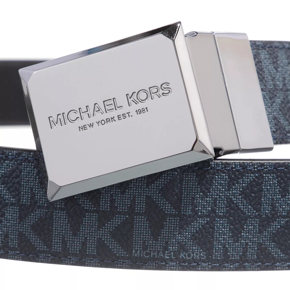 Michael kors silver belt deals