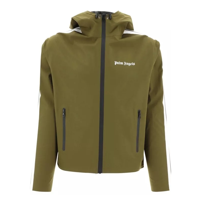 Palm Angels  Waterproof Jacket Green