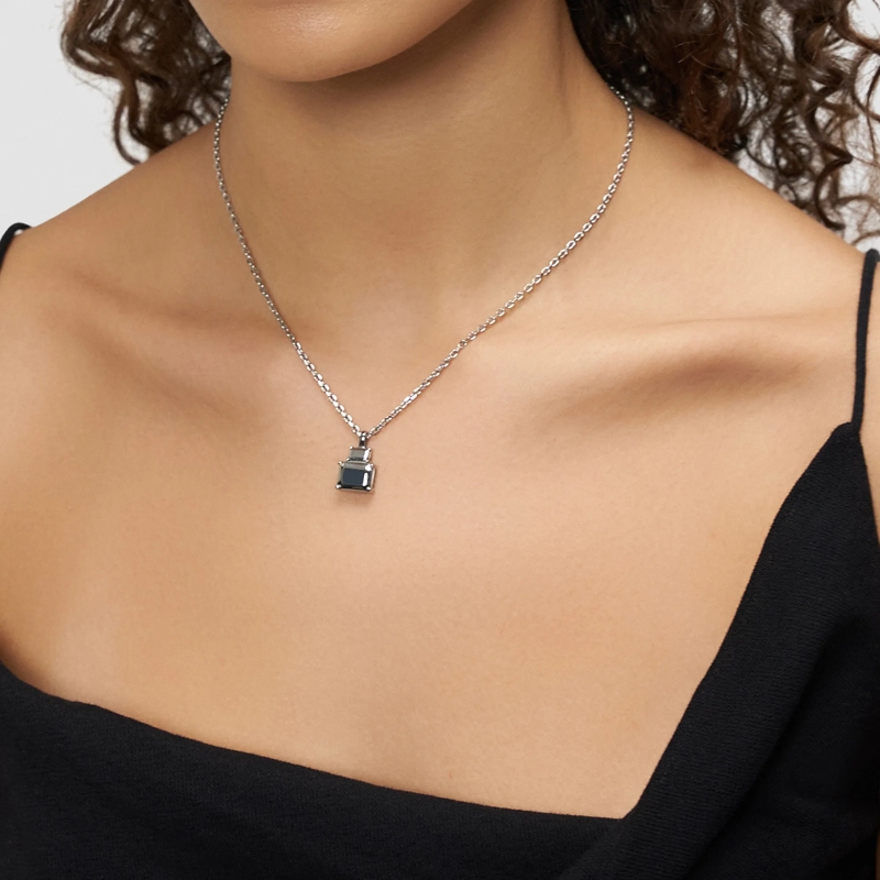 Liebeskind Berlin Mittellange Halskette Edelstahl Steel Diamond silber(Image 2)