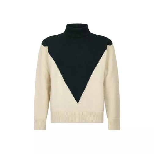 Jil Sander Wool And Cashmere Pullover Neutrals 