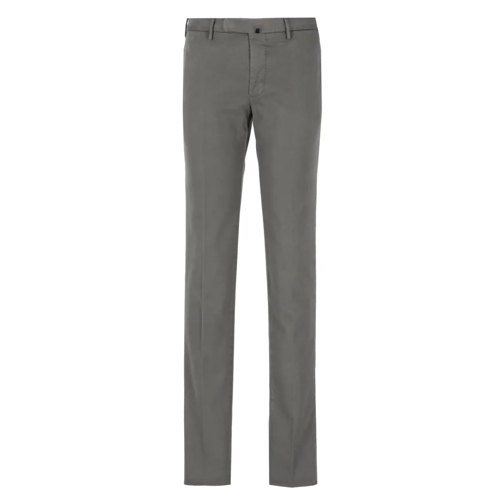 Incotex Cotton Pants Grey Chinos