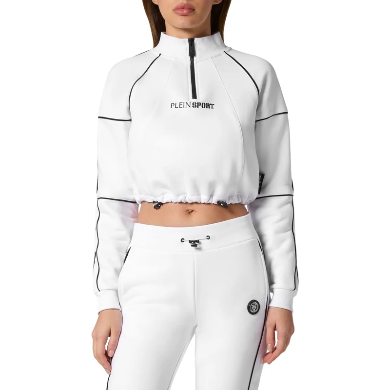 Plein Sport Daunenjacke Sweatjacke weiss(Image 3)