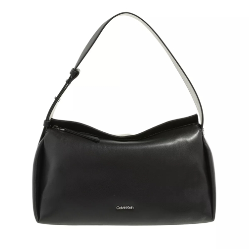 Calvin Klein Elevated Soft Shoulder Bag Sm Ck Black Hobo Bag