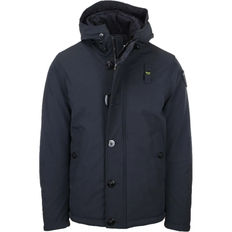 Blauer Daunenjacke Coats Black schwarz