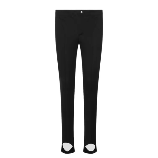 Moncler Stretch Twill Trousers Black 