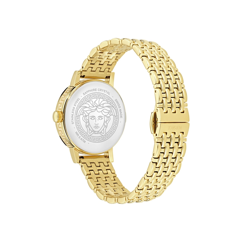 Versace Quarzuhr Quarz-Analoguhr Greca Fortuna (Wc-0A) gold(Image 2)