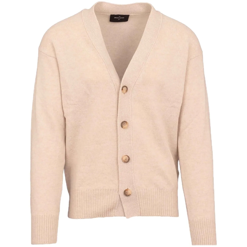 Gran Sasso Gilet Cardigan Creme beige