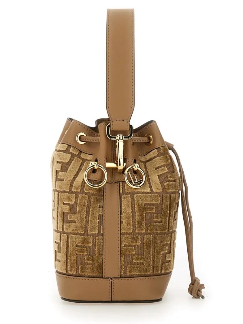 Fendi Bucket bags "Mon Tresor" Mini Bag in bruin