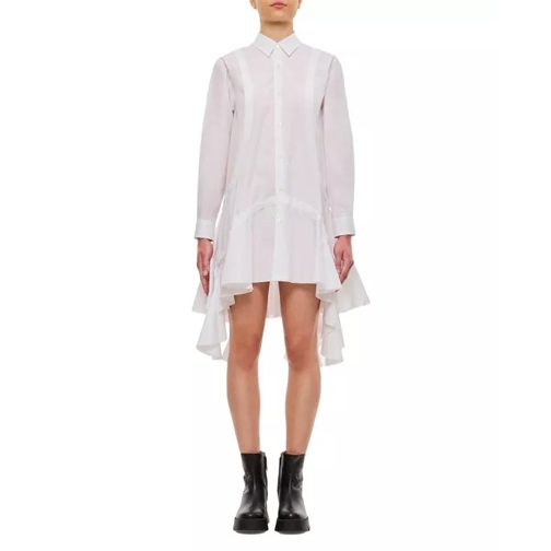 Comme des Garcons Cotton Shirt Dress White 