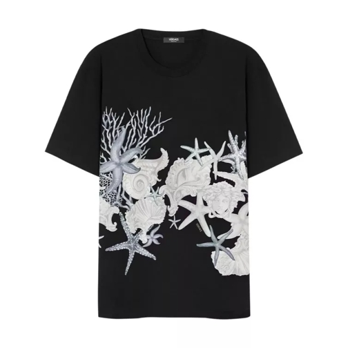 Versace Barocco Sea Black T-Shirt Black 