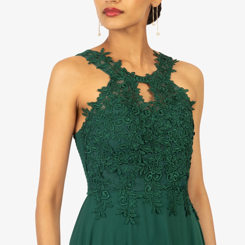 Kraimod Abendkleid Abendkleid dunkel-grün(Image 24)