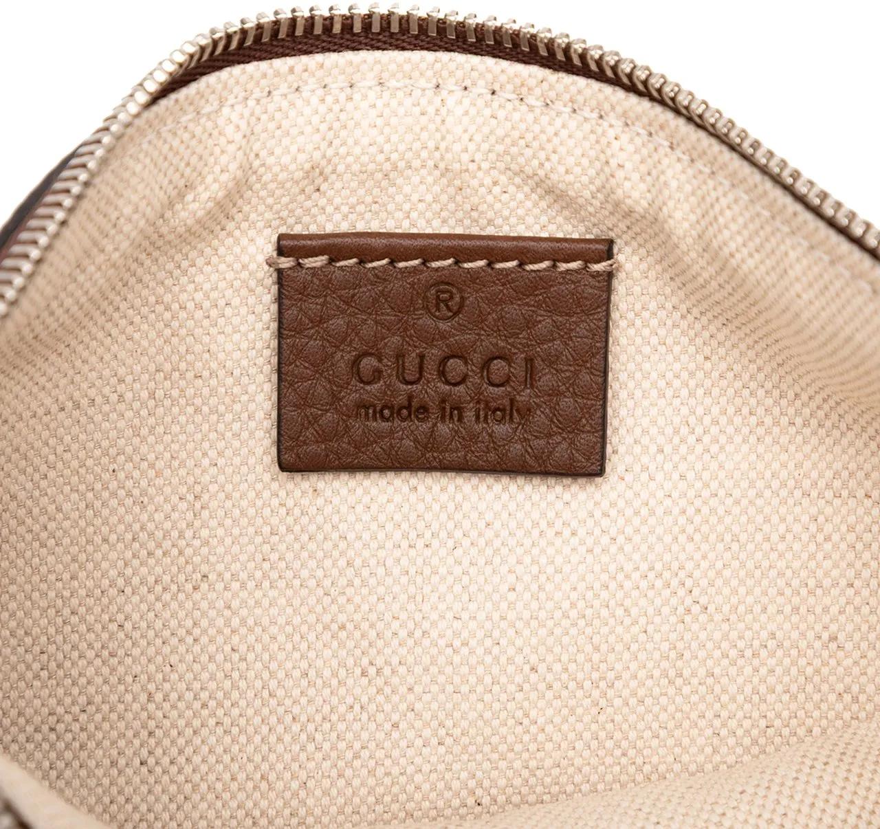 Thumbnail - Gucci Kosmetiktaschen - GG Canvas Wristlet Pouch - Gr. unisize - in Braun - für Damen