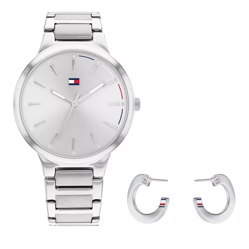 Tommy Hilfiger Ladies Giftset Watch and Earrings Quarz-Uhr