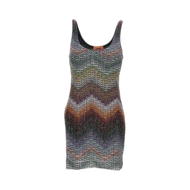 Missoni Minikleid Sleeveless Short Dress Multicolor
