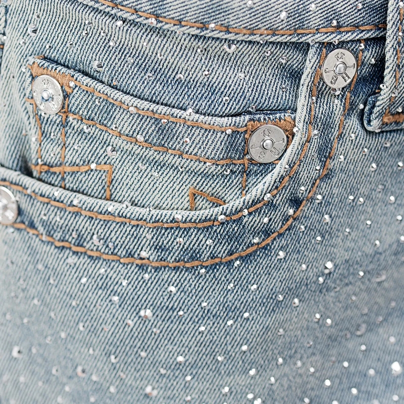 True Religion Jeans - Modell: Becca Bootcut- Ausgestellten Bein- Mid hellblau(Image 5)
