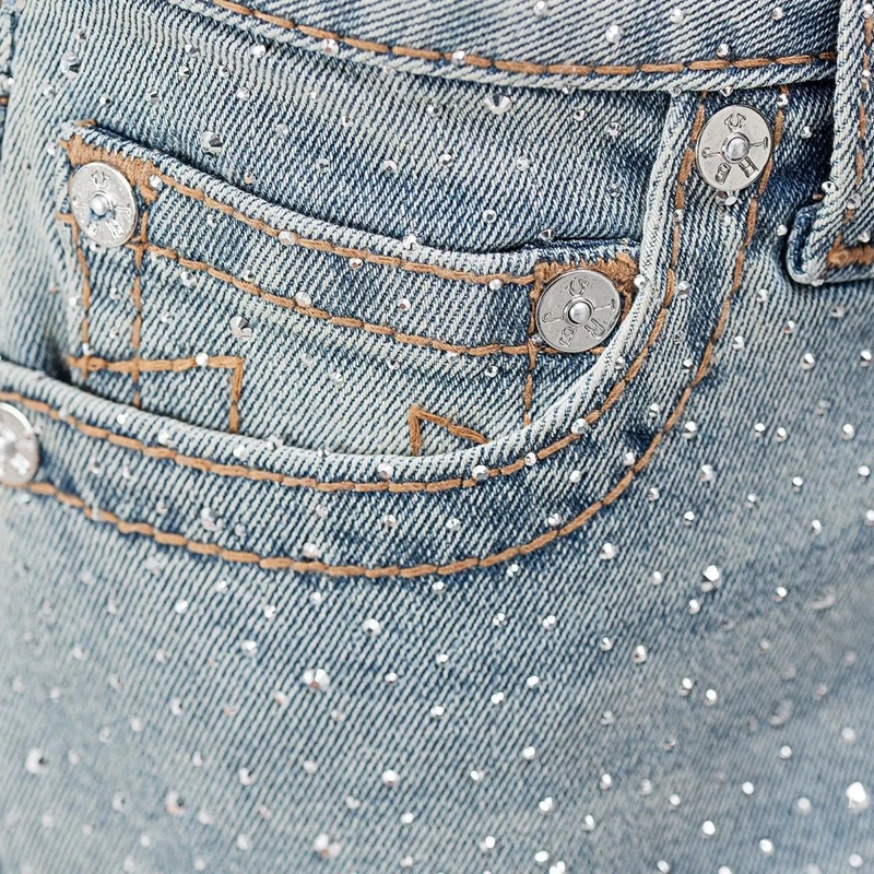 True Religion Jeans - Modell: Becca Bootcut- Ausgestellten Bein- Mid hellblau(Image 6)