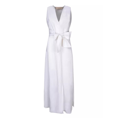 Blanca Vita Sleeveless Long Dress White 