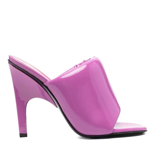 The Attico Escarpin mule rem 105mm pink rose