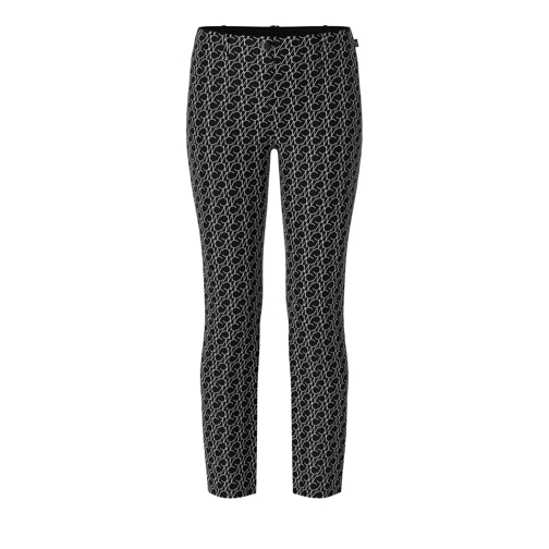 Marc Cain Hosen Hose SYDNEY black and white