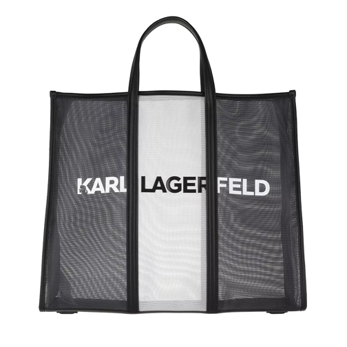 Karl Lagerfeld Printed Large Tote Black/White Tote