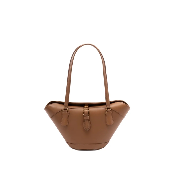 ショルダーバッグ・ポシェット Dolce & Gabbana Structured Calf Leather Handbag Dolce & Gabbana Structured Calf Leather Handbag With