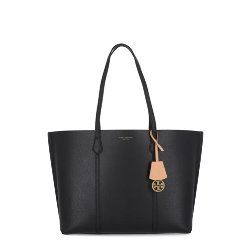 Tory Burch Perry Triple Tote Shopping Bag Black Draagtas