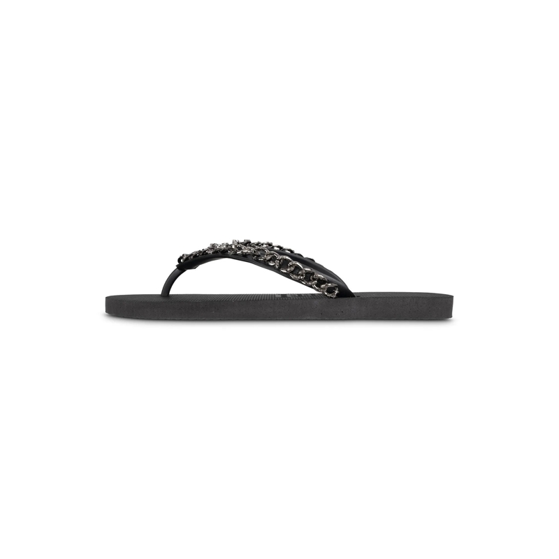 UZURII Flip Flops Zehentrenner Silver Large schwarz(Image 2)