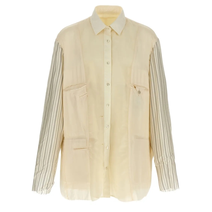 ジャケット・アウター Maison Margiela\"Anonymity of the lining\" Grey Wool Single-breasted Coat with Belt | Maison Margiela