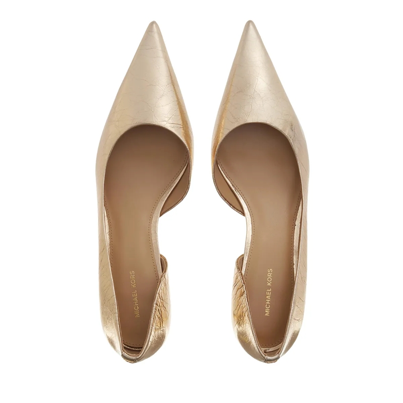 MICHAEL Michael Kors Pumps Elyse Kitten Pump Pale Gold(Image 6)