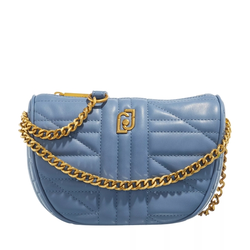 LIU JO Ecs Xs Pochette Steel Blue Crossbody Bag